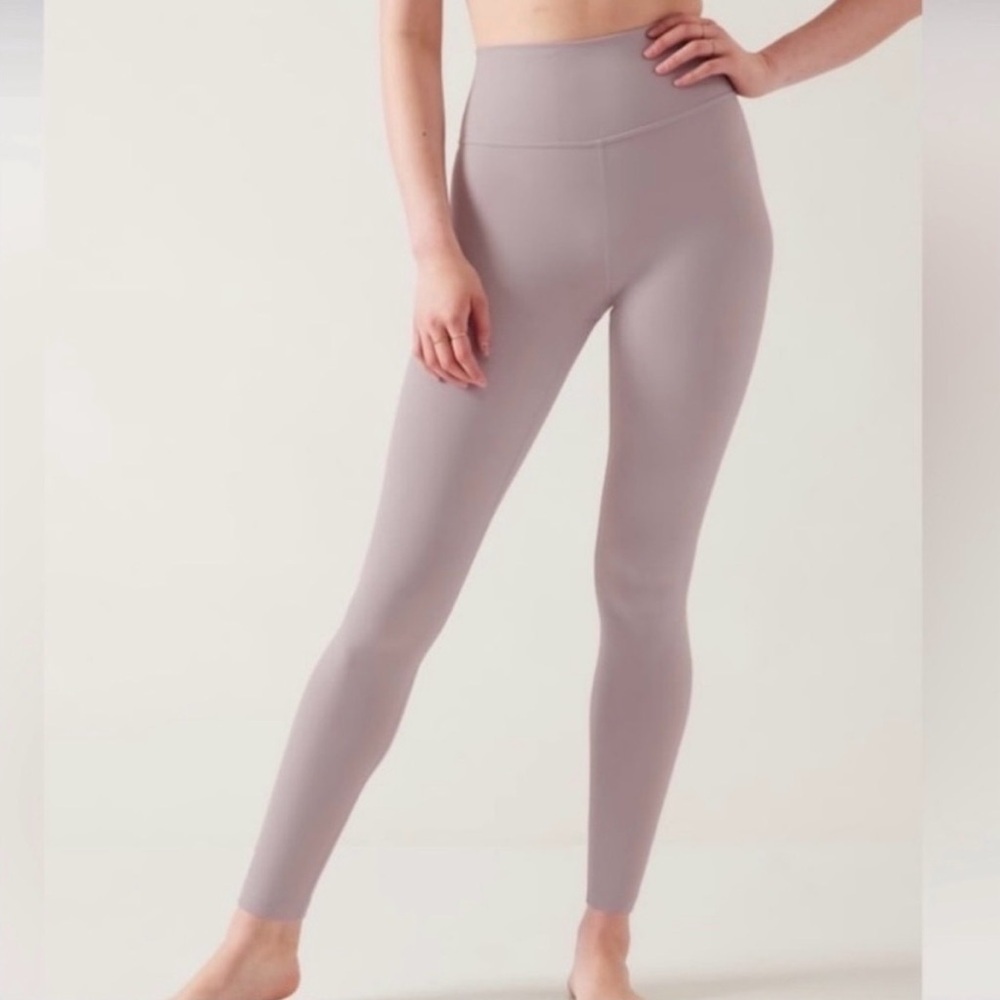 Athleta Transcend Tight Leggings in Tinsel Purple